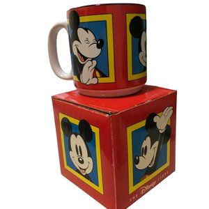 Disney retro Mickey Mouse mug 90s vintage